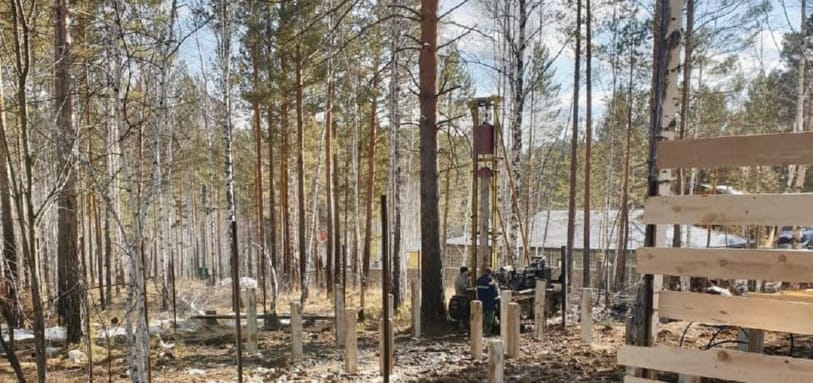 Фундамент на забивных ЖБ сваях