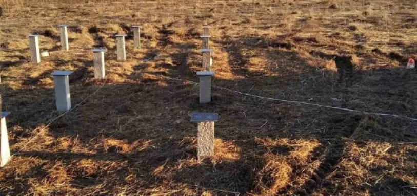 Фундамент на забивных ЖБ сваях